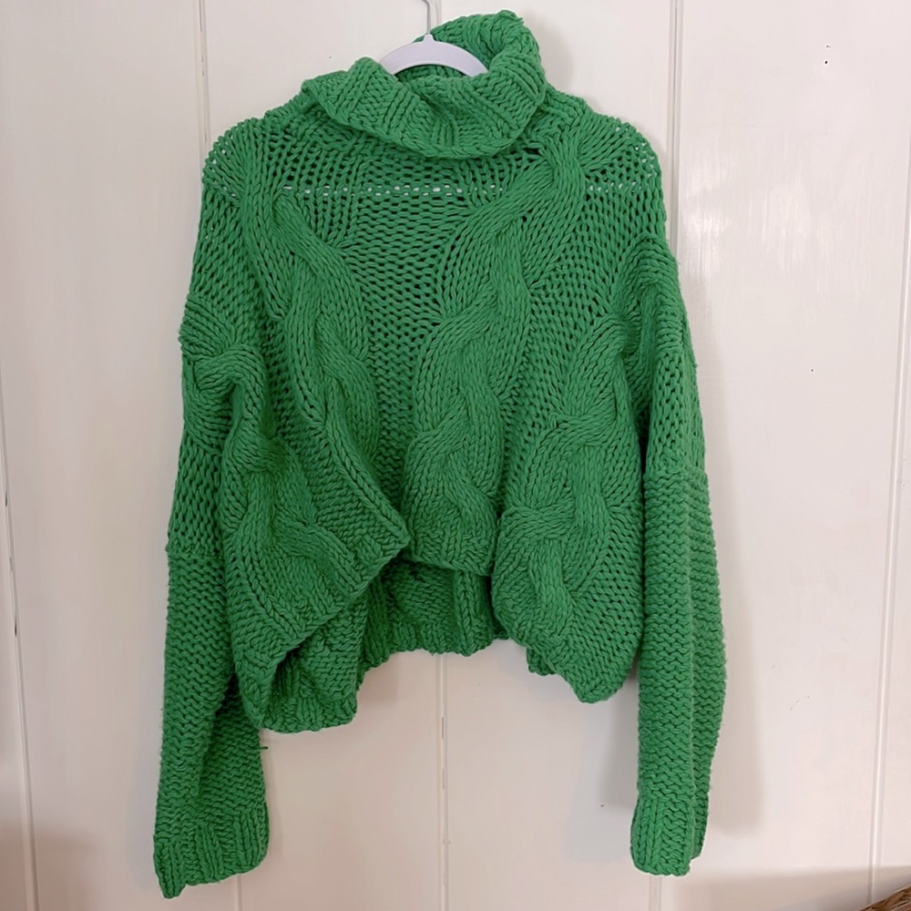 Knitted oversized sweater